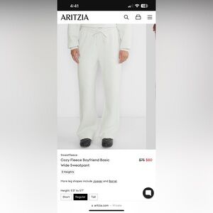 Aritzia sweatpants